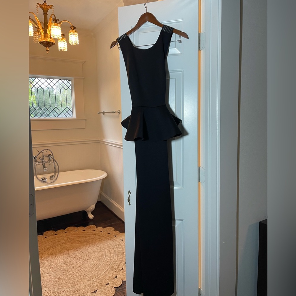 Classic black maxi dress from ASOS size 4